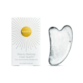 Hayou Clear Quartz Gua Sha Tool At SkinGym